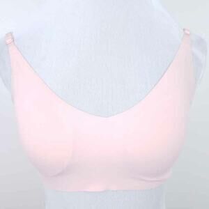 True & Co Wireless Bra Small Light Pink, Comfy Bra, Loungewear